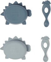 Thumbnail for your product : Liewood Baby Evan set of 2 bowls and spoons