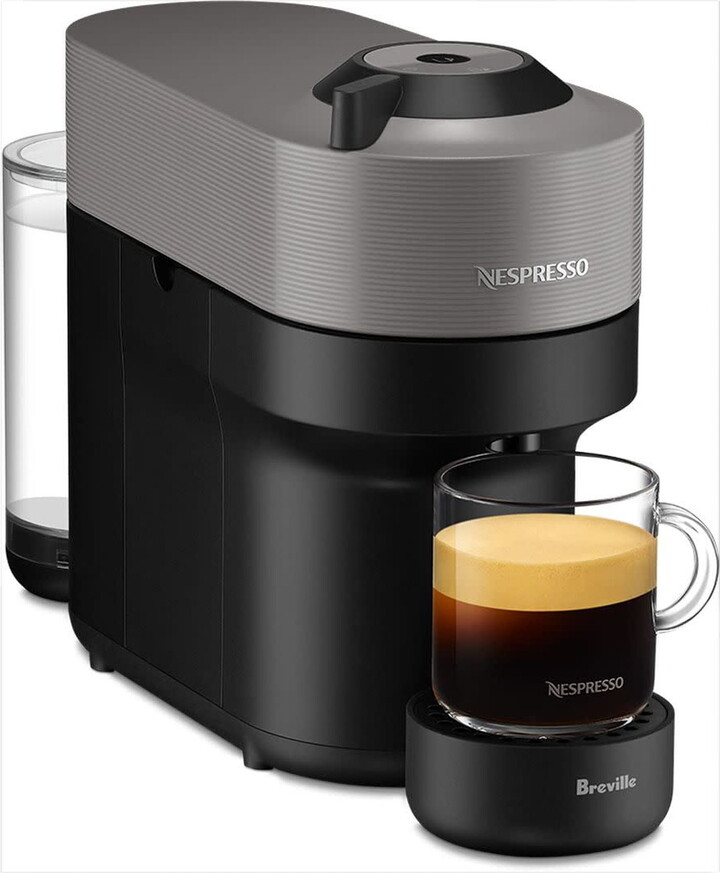 Nespresso VertuoPOP Dark Gray Coffee and Espresso Maker by Breville