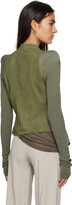 Thumbnail for your product : Rick Owens Green Cobra Leather Jacket