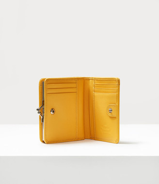 Vivienne Westwood Pimlico Wallet With Frame Pocket Yellow