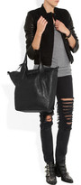 Thumbnail for your product : McQ Stepney textured-leather tote