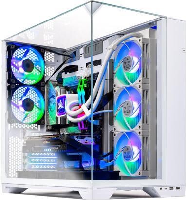 Skytech O11 Vision Gaming PC Desktop, Ryzen 7 7800X3D 4.2 GHz (5GHz Turbo), NVIDIA RTX 5070 Ti 16GB GDDR7, 1TB Gen4 SSD, 32GB DDR5 RAM 6000 RGB,...