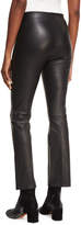 Thumbnail for your product : Vince Leather Flare Straight-Leg Pants