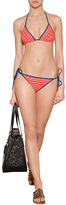 Thumbnail for your product : Marc by Marc Jacobs Striped Triangle Bikini