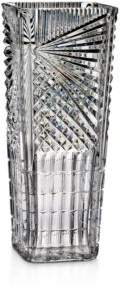 Waterford House of Crystal Martin Ryan Dunmore Square Vase, 14"