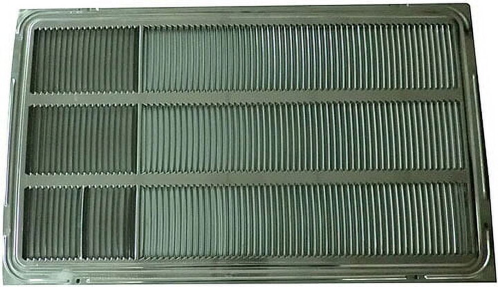 LG Stamped Aluminum Rear Grille Silver 26" x 15" Heating & Cooling Vent