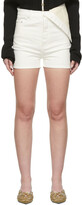 Thumbnail for your product : Y/Project White Classic Asymmetric Short
