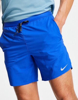 Nike Running Dri-FIT Flex Stride 7 inch shorts in blue - ShopStyle