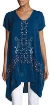 Thumbnail for your product : Johnny Was Willamy Embroidered Georgette Blouse