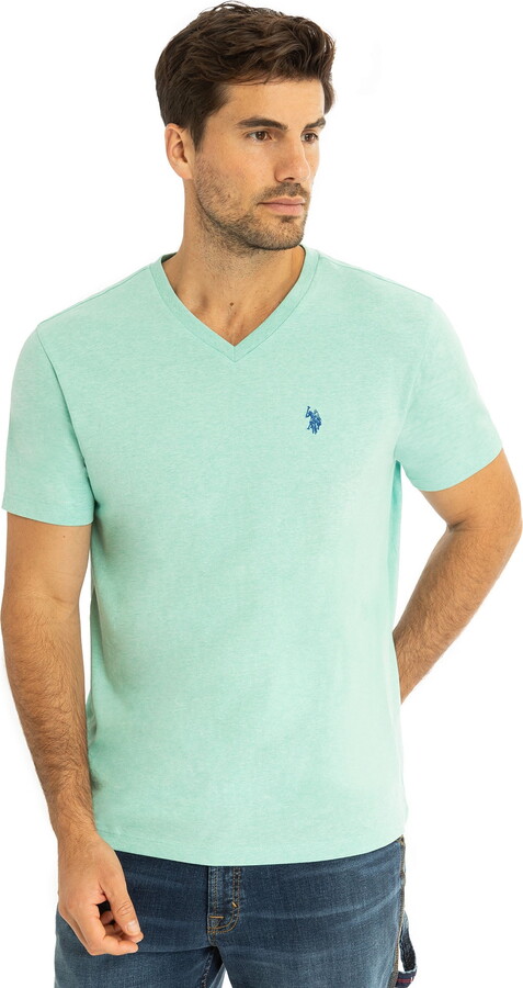 U.S. Polo Assn. Men's Short Sleeve V-Neck Tee