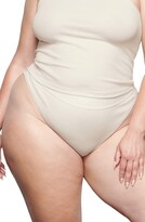 Thumbnail for your product : SKIMS Stretch Cotton Rib Mid Rise Briefs