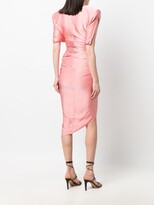 Thumbnail for your product : Alexandre Vauthier Draped Asymmetric Midi Dress