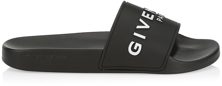 Givenchy Logo Pool Slide Sandals - ShopStyle