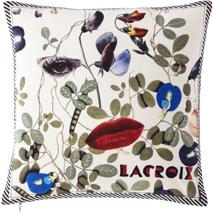 Christian Lacroix Do You Speak Lacroix Pillow - ShopStyle