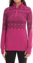 Thumbnail for your product : SnowAngel Snow Angel Chami Graphic Base Layer Top - Zip Neck, Long Sleeve (For Women)