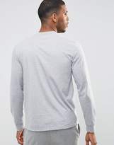 Thumbnail for your product : Converse Essentials Long Sleeve T-Shirt In Gray 10004622-A02