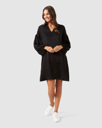 French Connection Balloon Sleeve Shift Dress