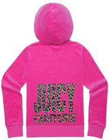 Thumbnail for your product : Juicy Couture Leopard Juicy Velour Jacket