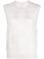 Thumbnail for your product : Barrie Sleeveless Cashmere-Blend Top