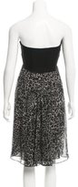 Thumbnail for your product : Diane von Furstenberg Silk Leopard Print Dress