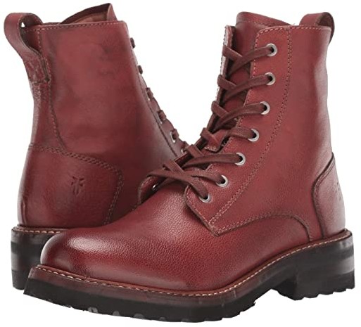 frye ella combat boots