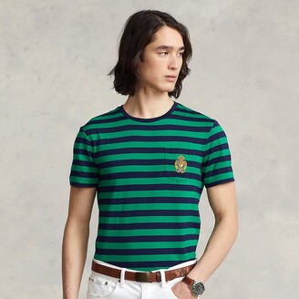 Polo Ralph Lauren Green Striped Shirts | Shop the world's largest 