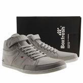 Thumbnail for your product : Boxfresh mens light grey swich trainers
