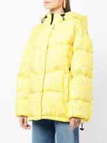 Thumbnail for your product : MSGM Paisley-Print Hooded Puffer Jacket