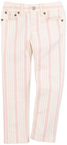 Thumbnail for your product : Ralph Lauren Childrenswear Stripe Bowery Skinny Jeans, Pink, Girls' 4-6X