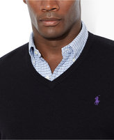 Thumbnail for your product : Polo Ralph Lauren Big and Tall Merino Wool V-Neck Sweater