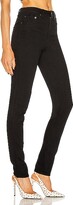Thumbnail for your product : Saint Laurent High Waist Skinny Jean in Black