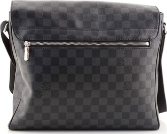 Louis Vuitton Vintage - Damier Graphite District PM - Black Gray
