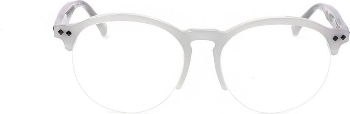 Linda Farrow X Matthew Williamson Oval Frame Glasses