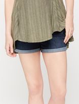 Thumbnail for your product : A Pea in the Pod Secret Fit Belly Cuffed Maternity Shorts