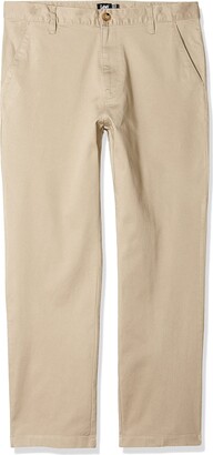 Lee Uniforms Men's Slim Stretch Pant (Khaki) Men's Clothing