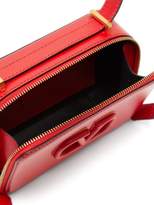 Thumbnail for your product : Valentino V-sling Small Leather Cross-body Bag - Womens - Red