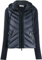 Thumbnail for your product : Moncler Knitted Sleeve Padded Jacket