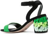 Thumbnail for your product : Sebastian sequinned heel sandals
