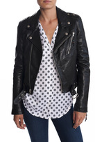 Thumbnail for your product : BLK DNM Cropped Leather Jacket