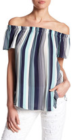 Thumbnail for your product : Bobeau Off-the-Shoulder Shirt