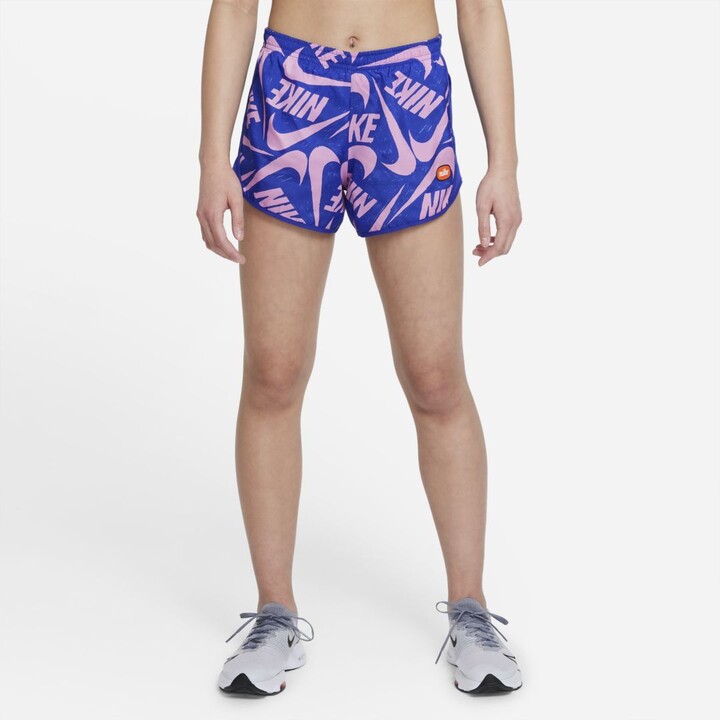 girls nike tempo shorts
