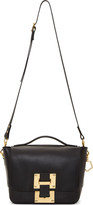 Thumbnail for your product : Sophie Hulme Black Calf Leather Mini Shoulder Bag