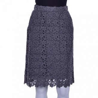 Dolce & Gabbana \N Grey Wool Skirts
