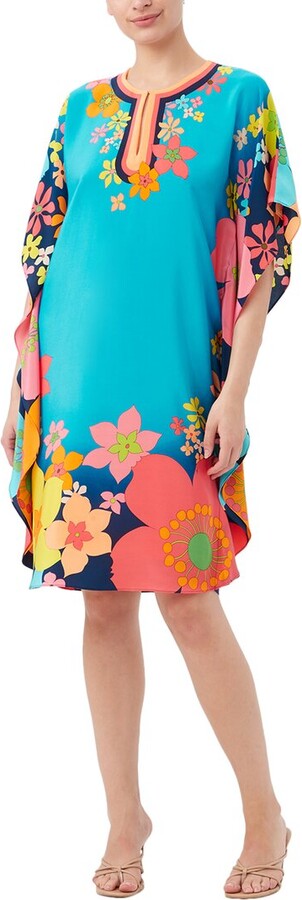 Trina Turk Global 3 Silk Dress