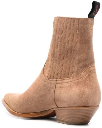 Sonora Sue pointed-top ankle boots