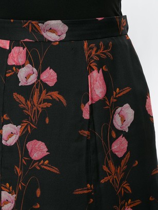 Giambattista Valli Floral Print Skirt