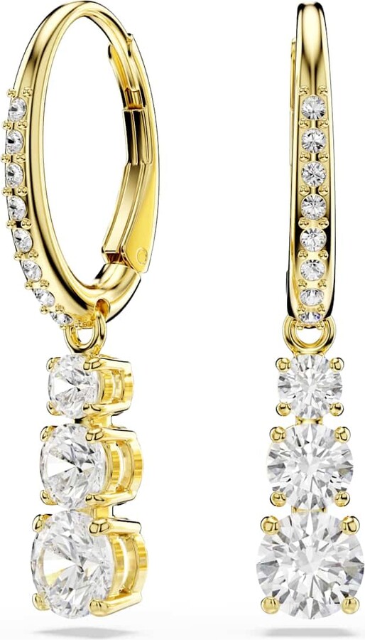 Swarovski Stilla Attract hoop earrings