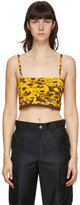 Thumbnail for your product : Marc Jacobs Yellow and Brown Heaven by Techno Tank Top