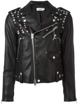 Thumbnail for your product : Coach multi-studded biker jacket