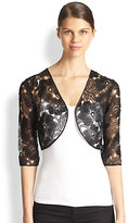 Thumbnail for your product : Harrison Morgan Floral Lace Bolero